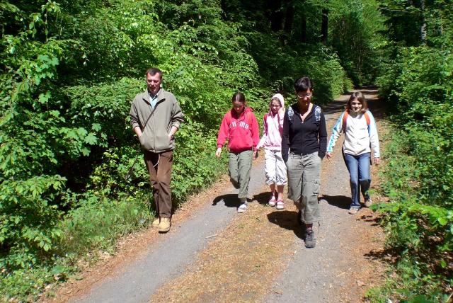 satt und zufrieden auf dem Rückweg